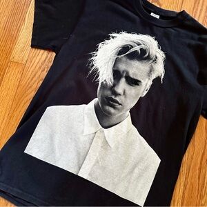 Justin Bieber Purpose Tour t-shirt. Size M